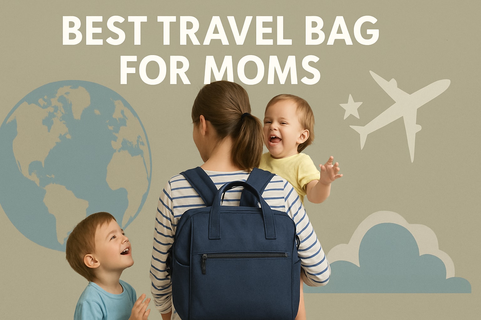 Top 5 Best Travel Bags For Mums