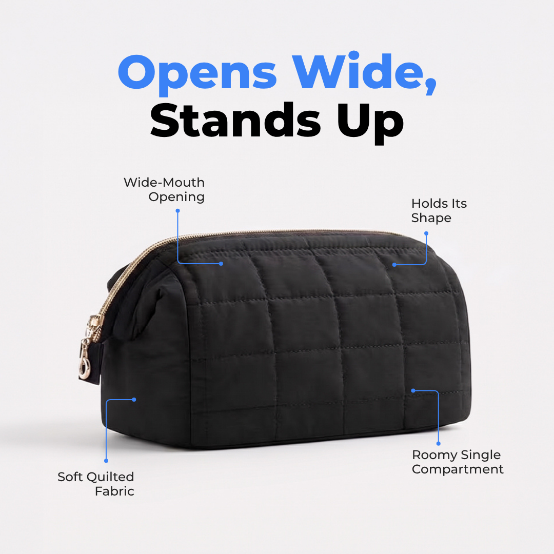 Travel Vanity Cosmetic Pouch