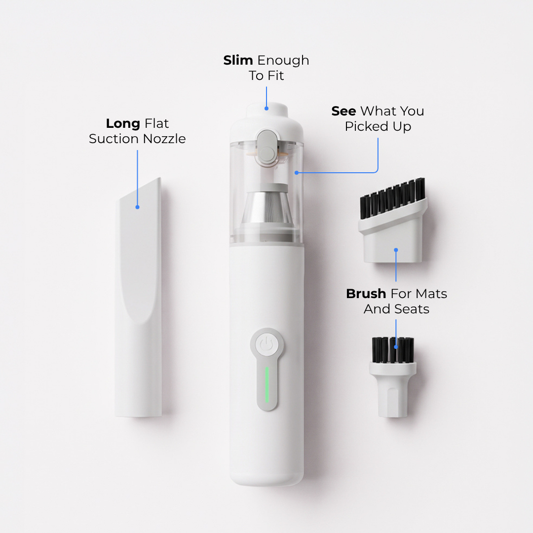 Handheld Car Vacuum & Pump