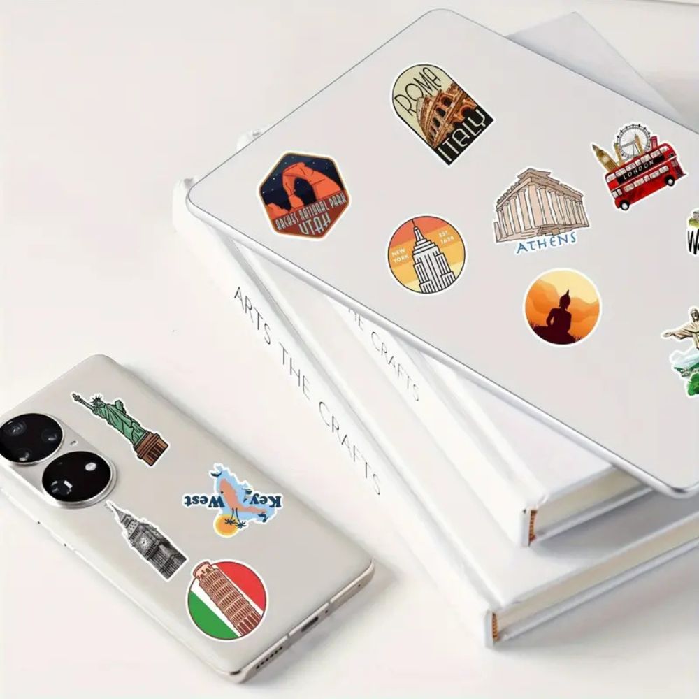 Luggage Travel Stickers | 100pc Set
