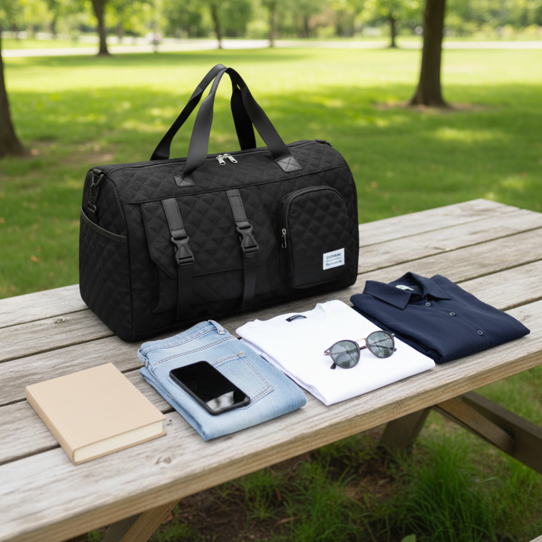 Delilah Argyle Holdall Bag