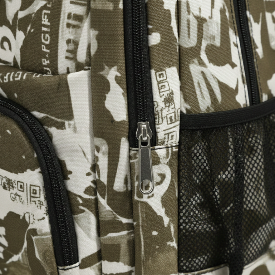 Camo School Backpack