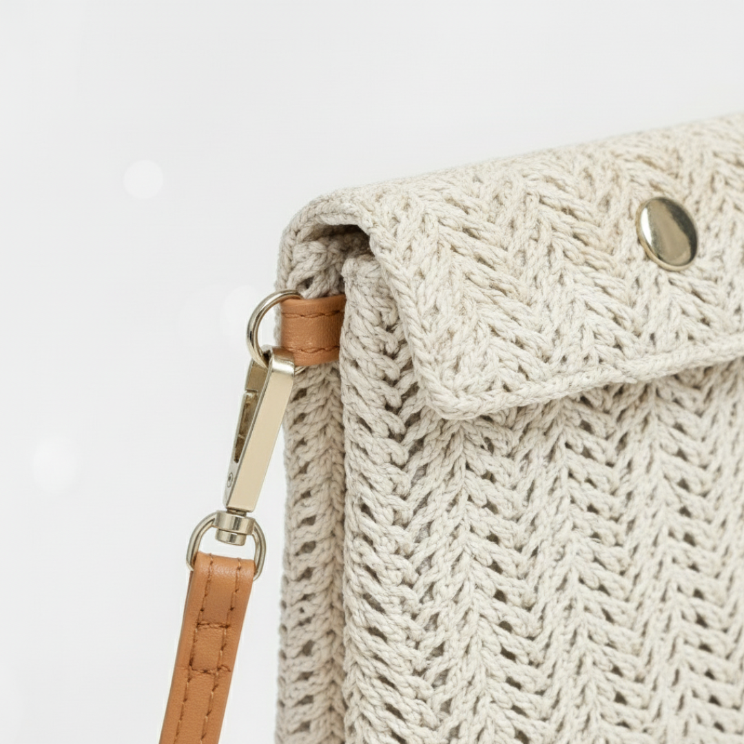 Isla Woven Phone Crossbody