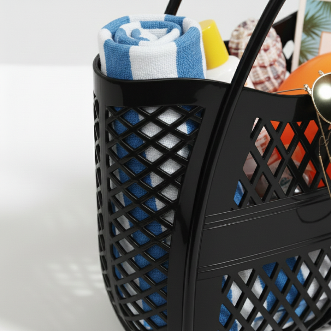 Livia Hollow Jelly Tote