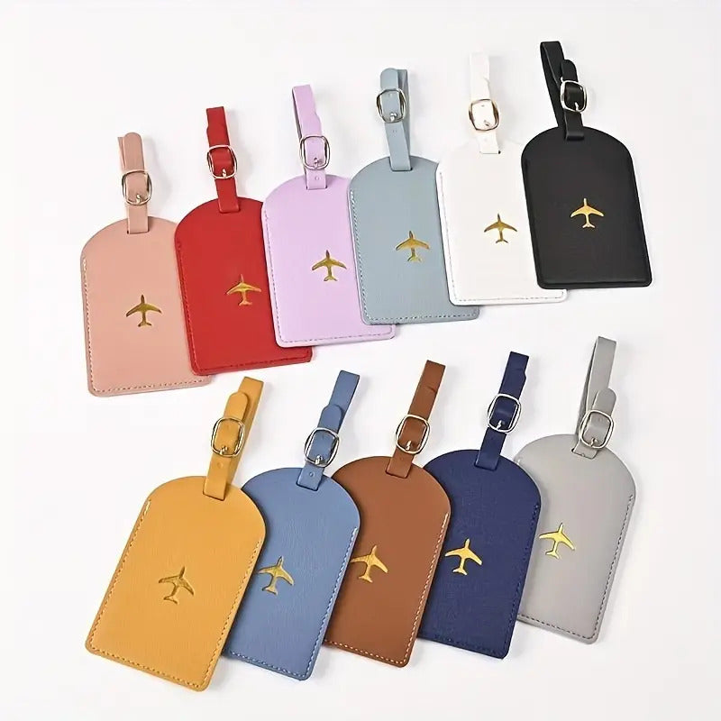 Leather Custom Luggage Tag