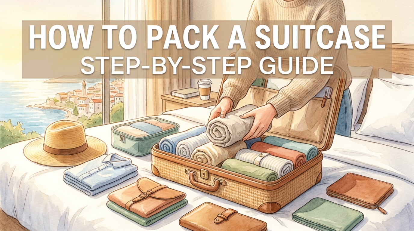 How to Pack a Suitcase Properly: A Step-by-Step Guide