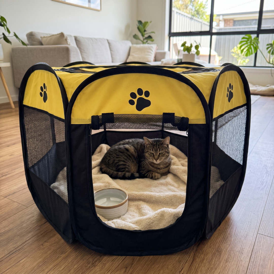 Portable Cat Pen Dog House