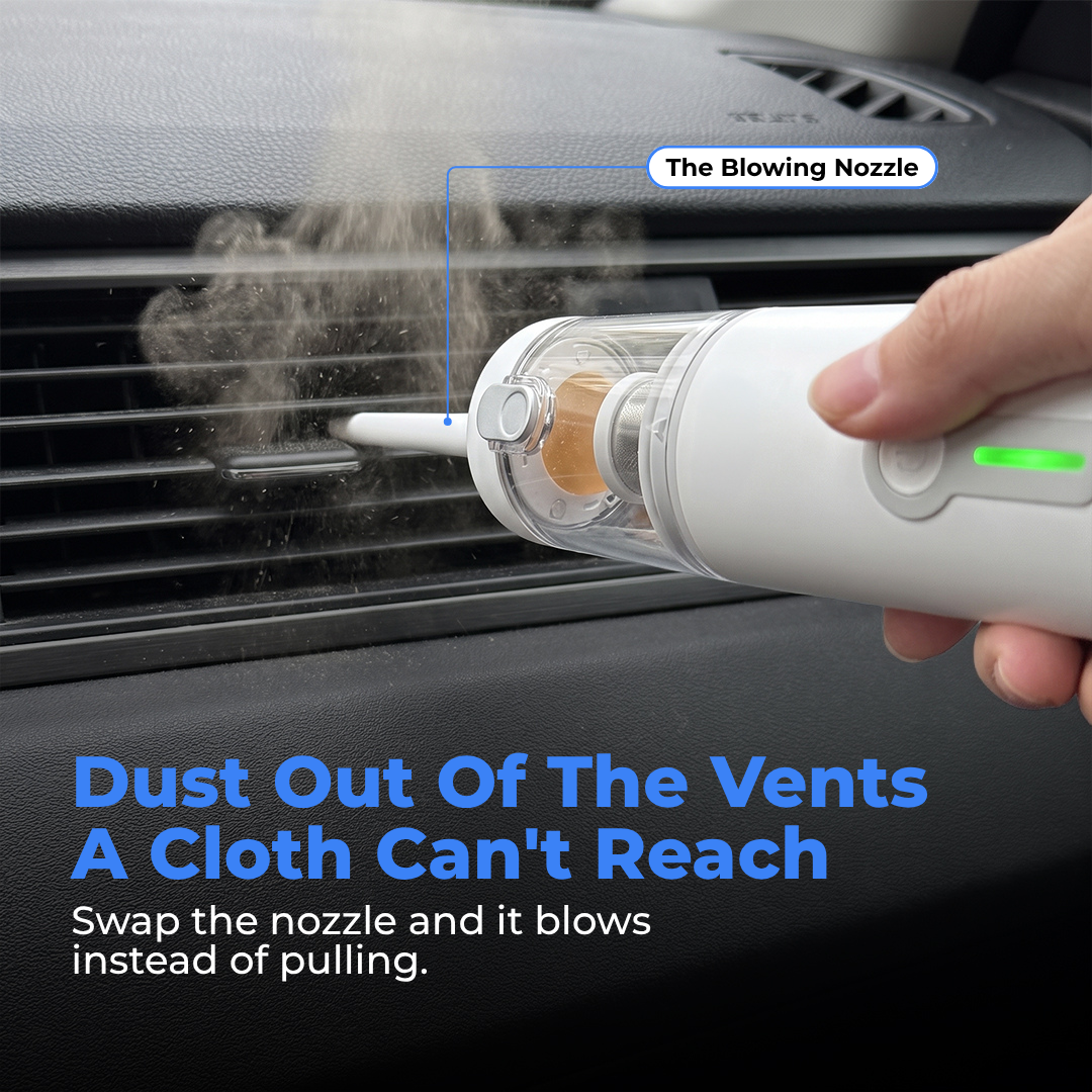 Handheld Car Vacuum & Pump