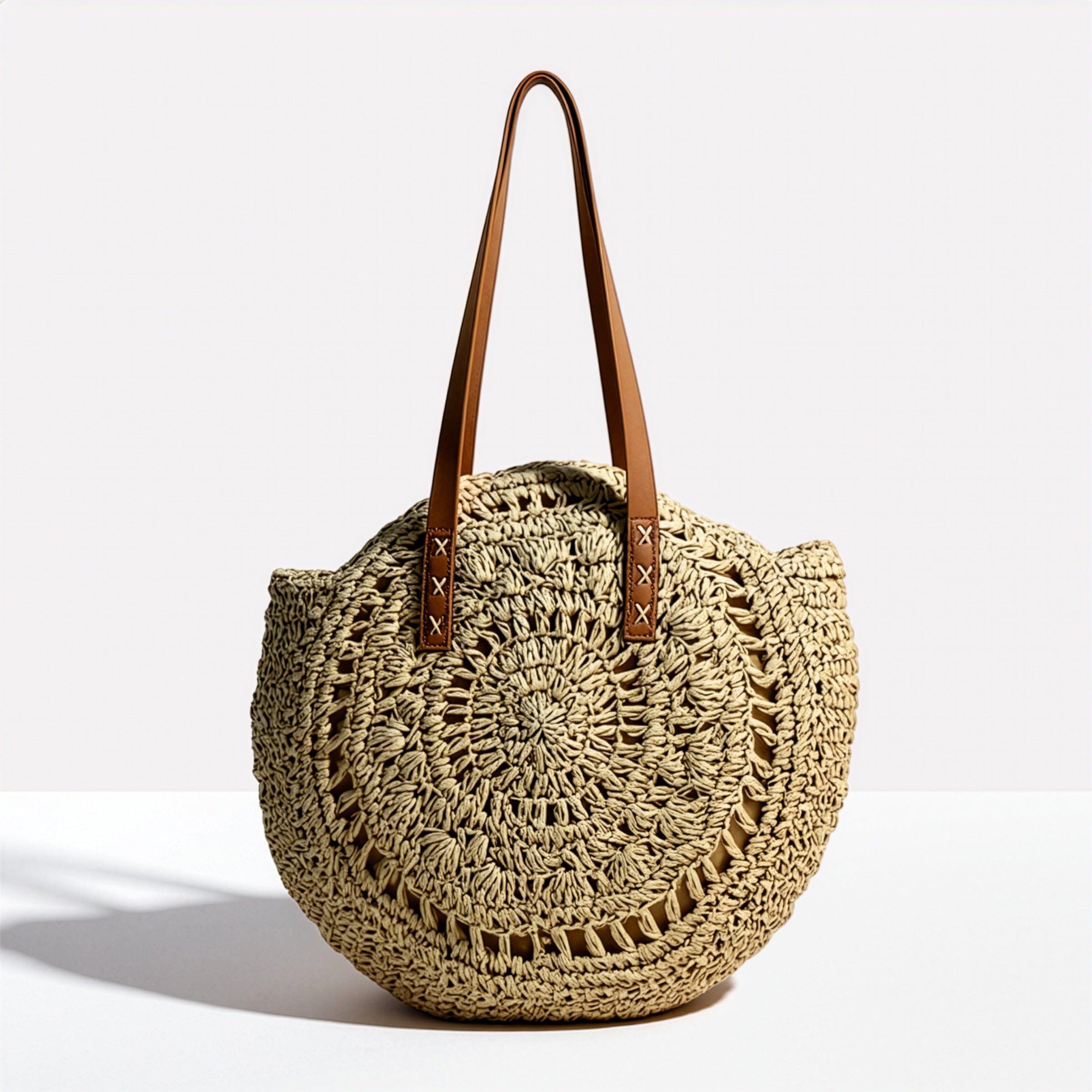 Shoreline Straw Tote