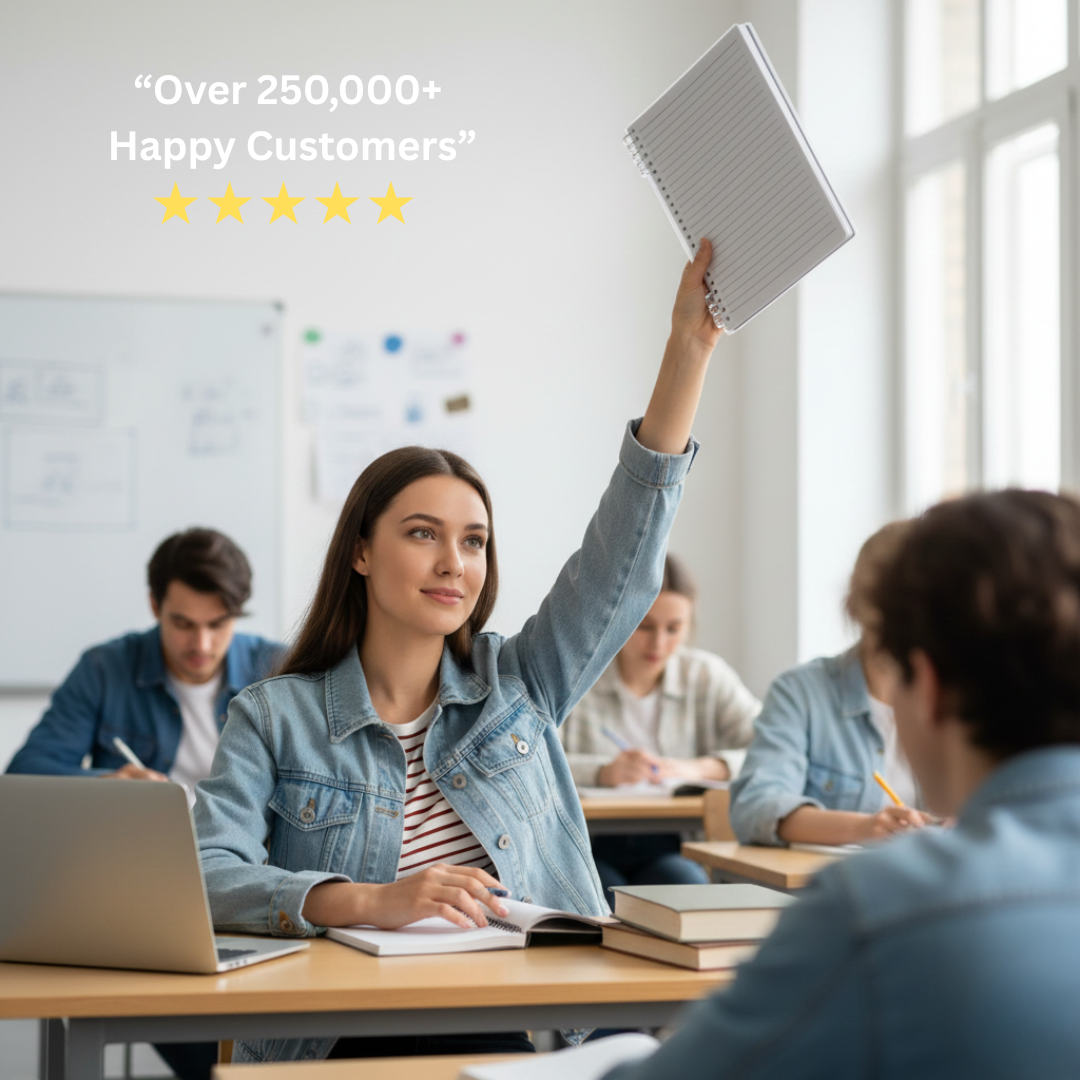 Transparent Looseleaf Notebook