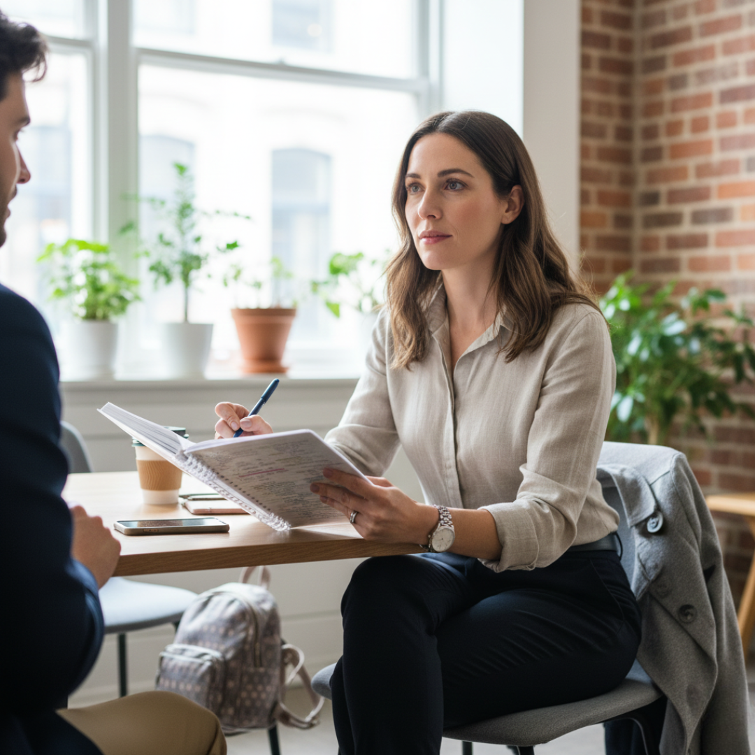 Transparent Looseleaf Notebook