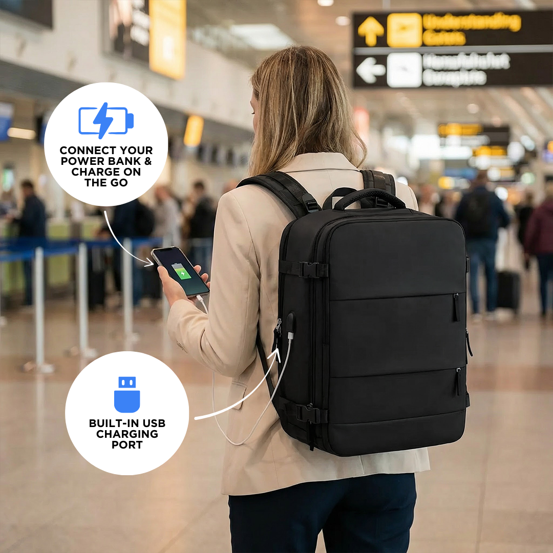 Globetrotter | Expandable 35L Carry-On Backpack