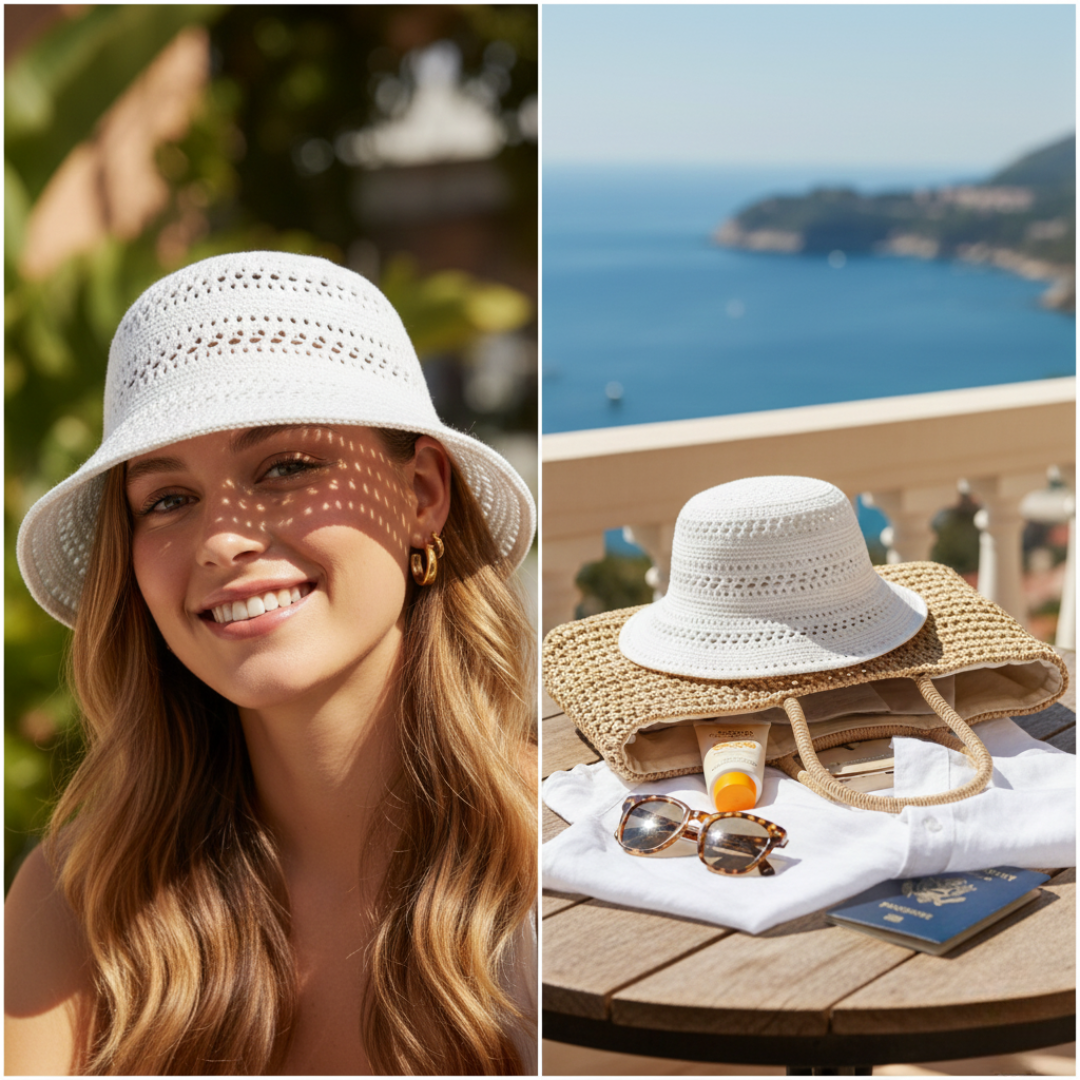 Handmade Crochet Summer Hat
