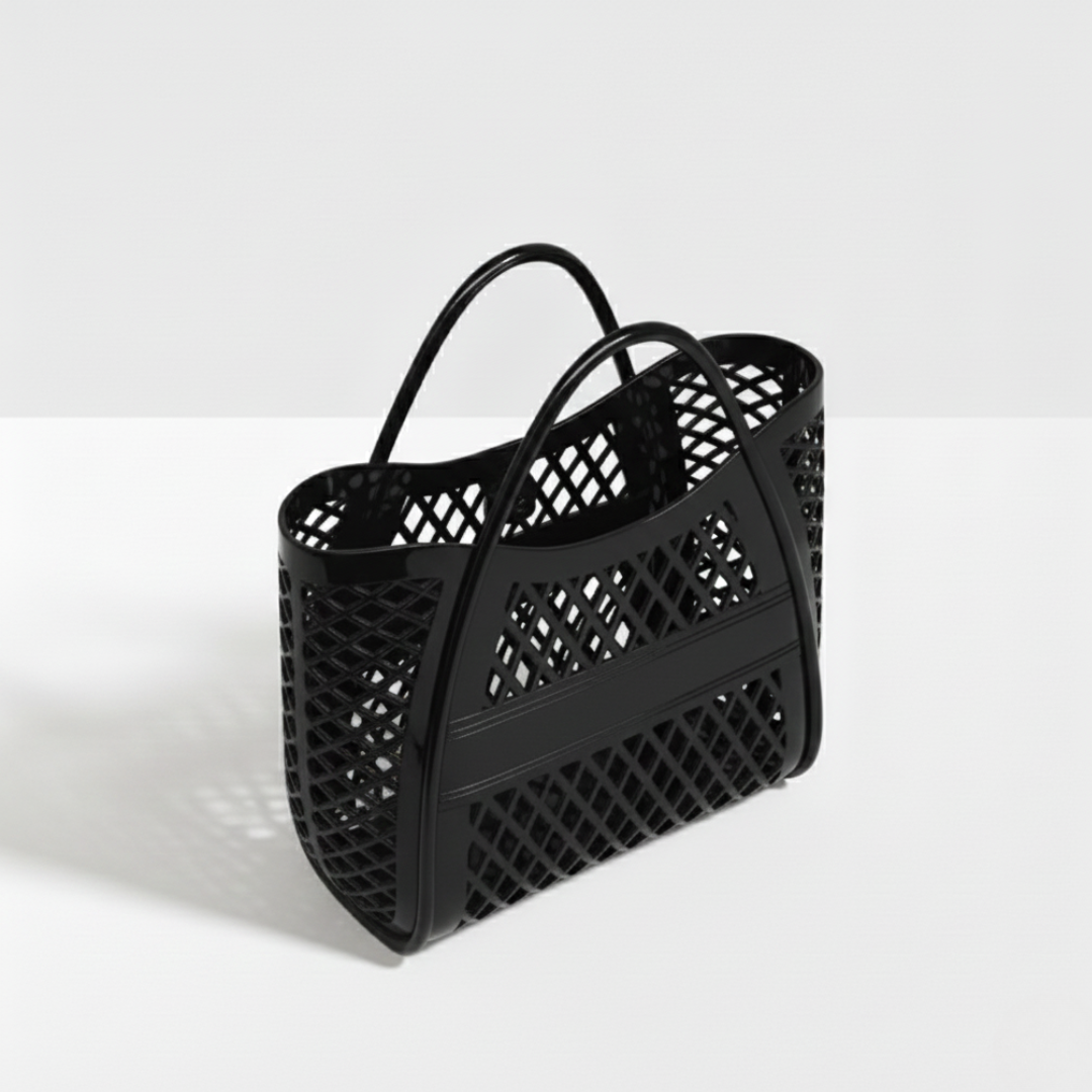 Livia Hollow Jelly Tote