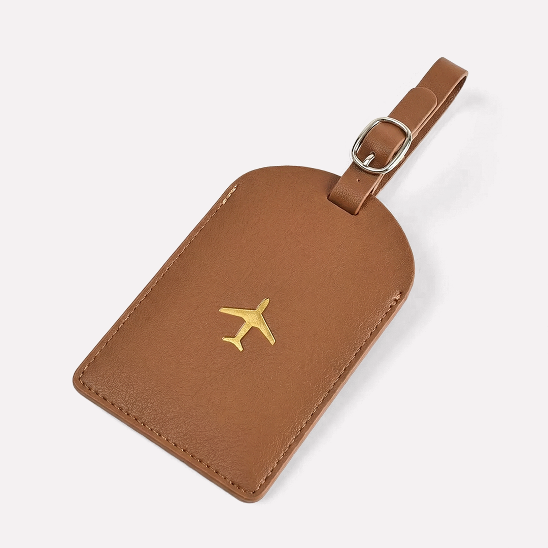 Leather Custom Luggage Tag