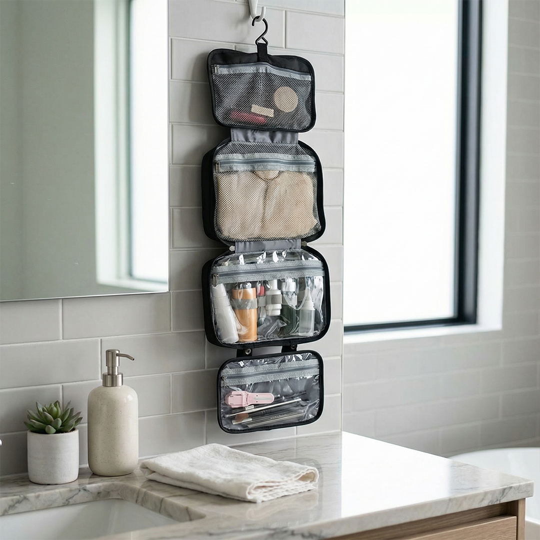 Sam | Multi-Compartment Toiletries Organiser