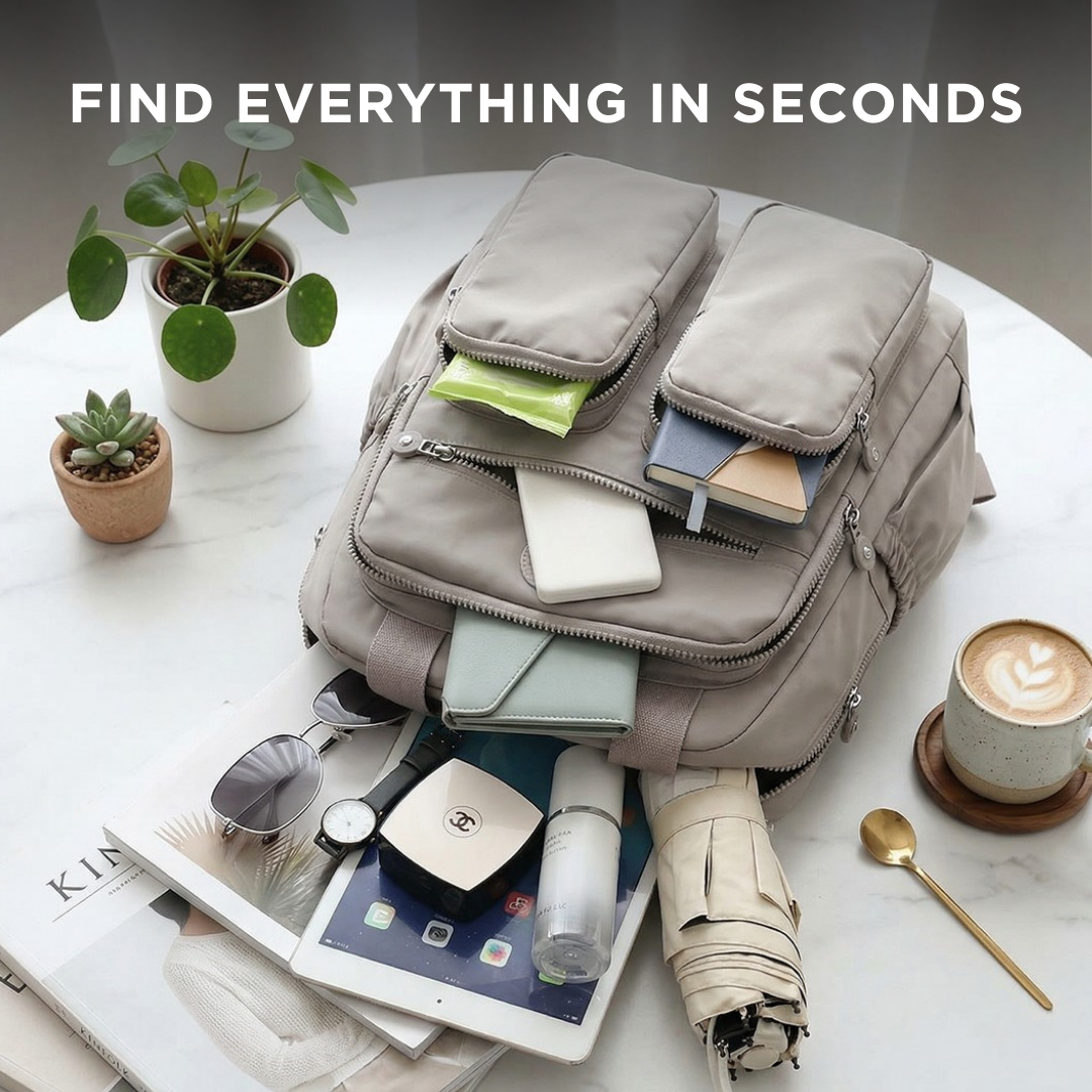 Urban Wanderer | Multi-Pocket Backpack